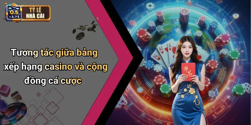 Bảng xếp hạng 4 Tương tác giữa bảng xếp hạng casino và cộng đồng cá cược