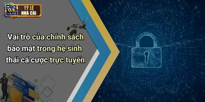 Vai trò của chính sách bảo mật trong hệ sinh thái cá cược trực tuyến