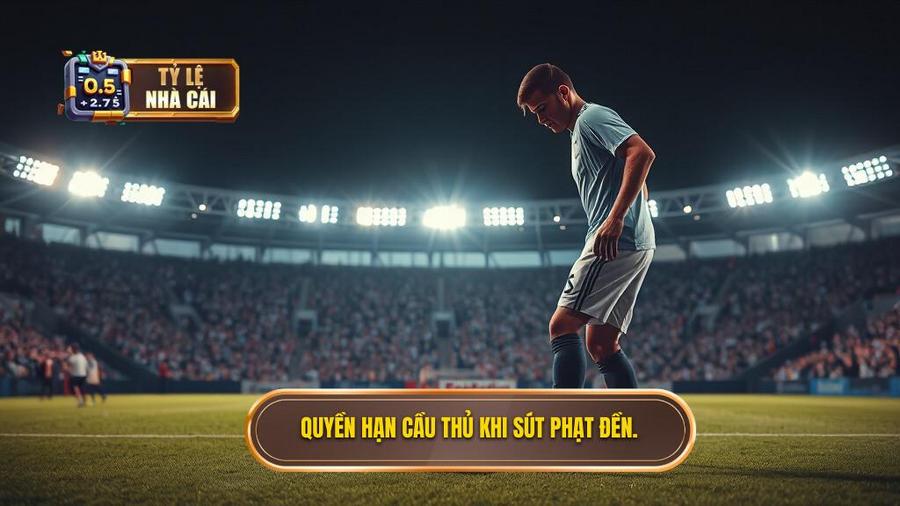Cầu thủ sút phạt đền được phép làm gì? Hướng dẫn chi tiết luật FIFA mới nhất 2 2. Quyền hạn cầu thủ khi sút phạt đền.