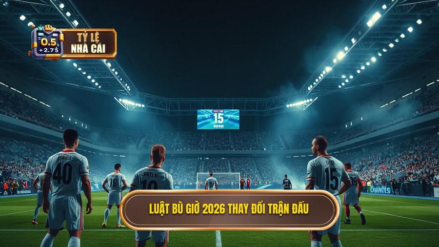 Luật bù giờ mới nhất 2026: Tác động và những thay đổi mang tính lịch sử 3 3. Luật bù giờ 2026 thay đổi trận đấu