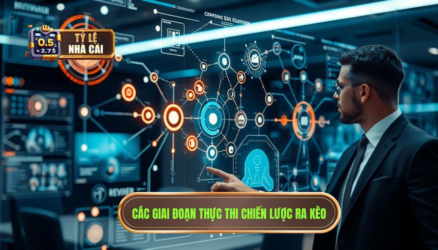 Chiến Lược Ra Kèo Của Nhà Cái: Giải Mã "Bàn Tay Ngầm" Trong Cá Cược Trực Tuyến 2 Các giai đoạn thực thi chiến lược ra kèo