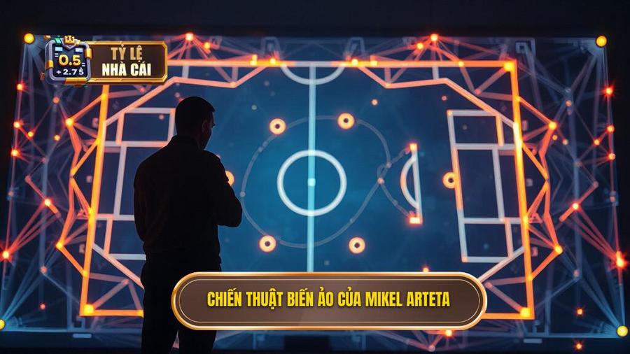 Phân tích phong độ đội Arsenal: Hành trình khẳng định vị thế quân vương 3 Chiến thuật của Mikel Arteta: Sự biến ảo khó lường